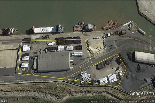N&P's site at Port of Grimsby