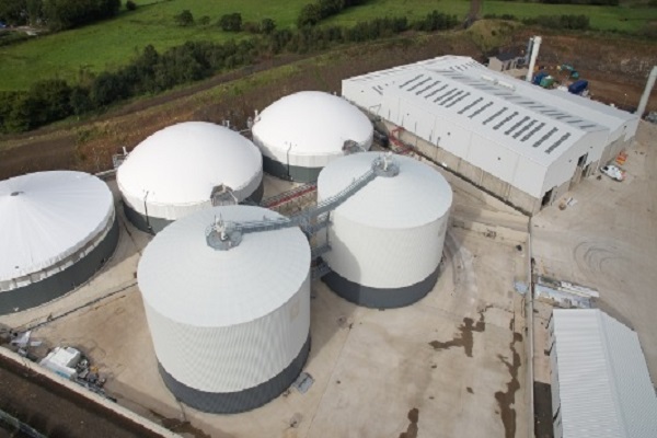 The biogas plant