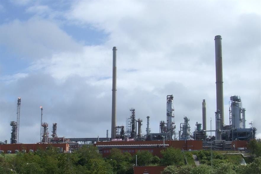A diesel unit at Preem's Lysekil refinery will be converted to biodiesel production. Photograph: W. Carter/Wikimedia Commons