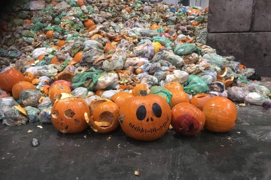 Severn Trent Green Power is expecting an influx of waste pumpkins. Photograph: Severn Trent