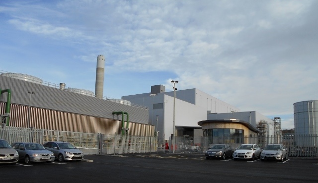 The EfW plant, photo Viridor