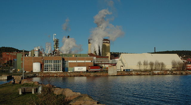 The paper mill is the site for a planned production facility