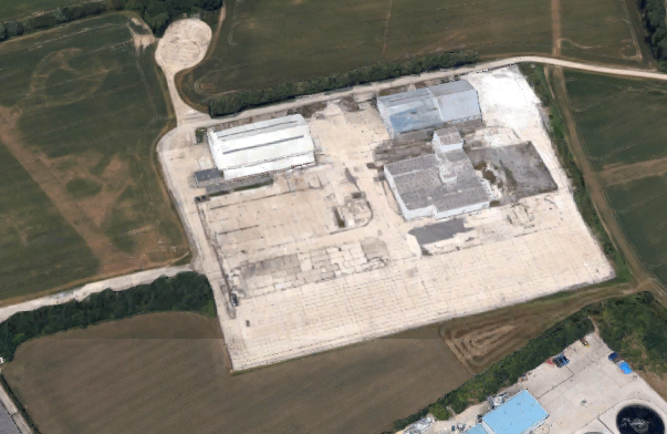 The planned location of the EfW plant, image google.co.uk