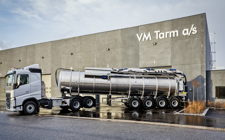 On of the company's new trailers