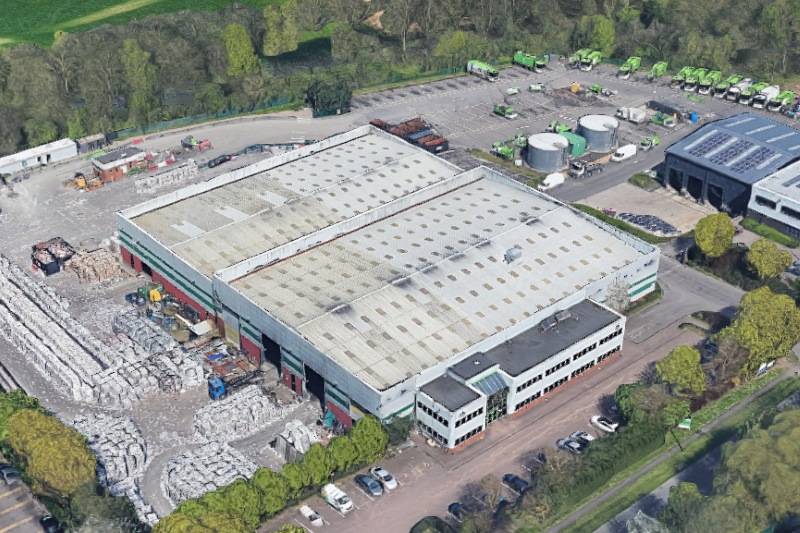 Viridor's Milton Keynes MRF. Photograph: Google