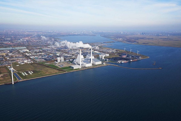 The biomass-fired plant
