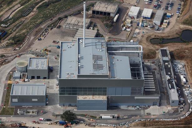 The EfW plant, image copyright Viridor