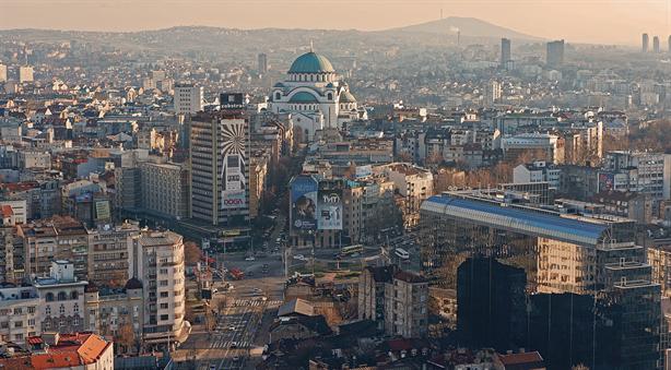 The city of Belgrade
