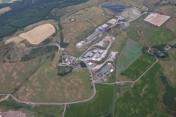 The site of the EfW plant