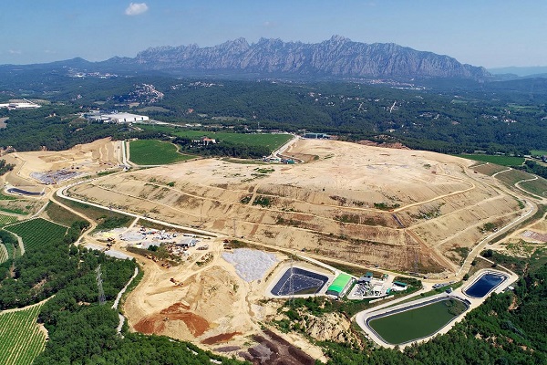 The landfill site
