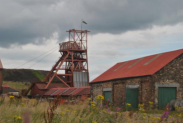 A former coal mine in Wales