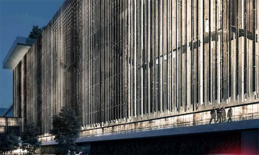 An artist's impression of the facility