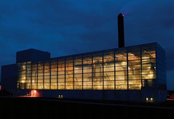 The Ydernæs Næstved incineration plant