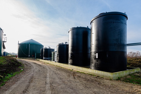 A Ductor built biogas plant in Germany