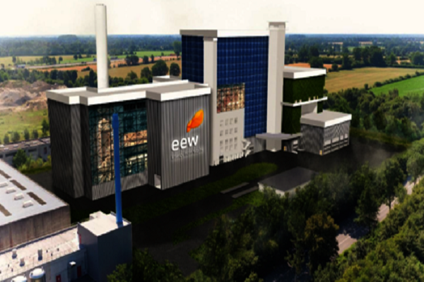 An artist's impression of the new EfW plant
