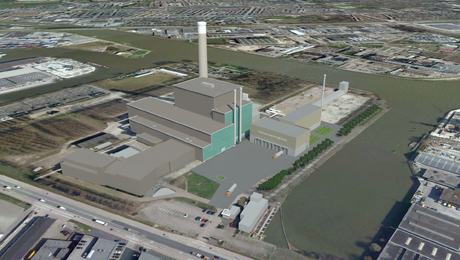An artist's impression of the facility