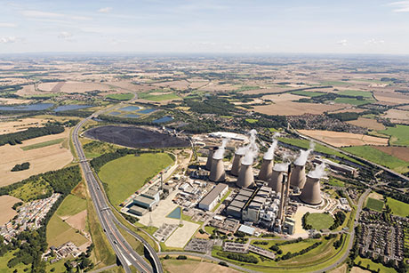 An artist's impression of Ferrybridge Multifuel 1