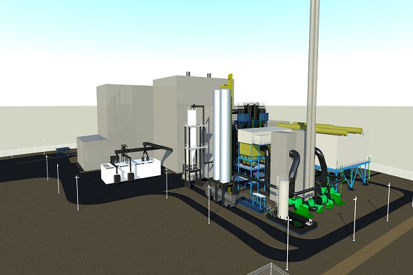 An artist's impression of the Hooton EfW plant, which BWSC is building