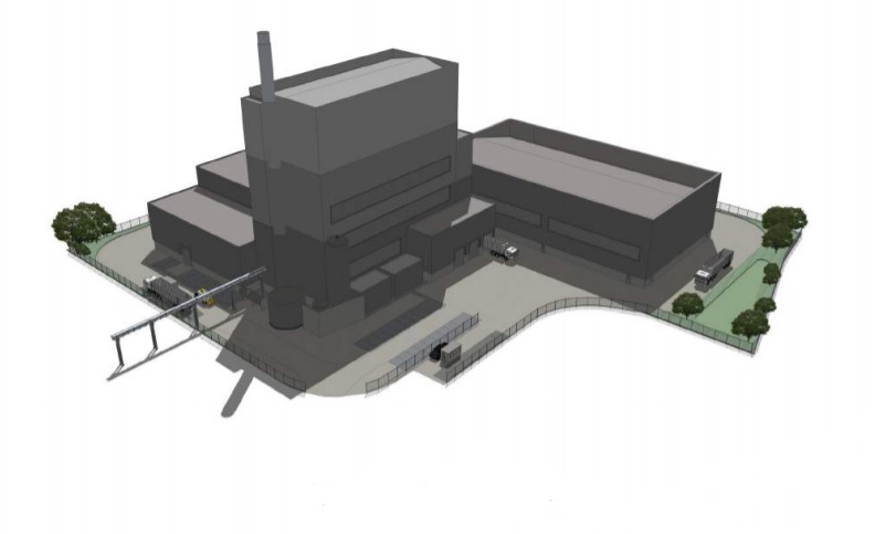 An artist's impression of the facility