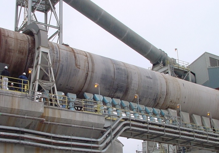 A cement kiln