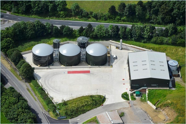 The biogas plant