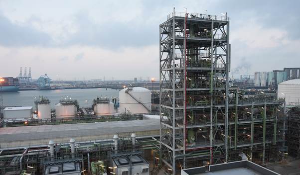The renewable propane plant