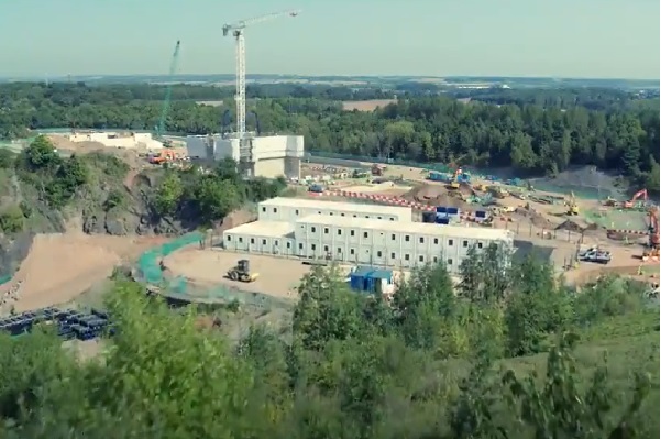 Biffa's Newhurst EfW plant is taking shape