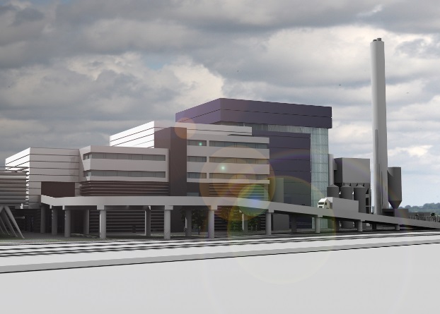 An artist's impression of the facility