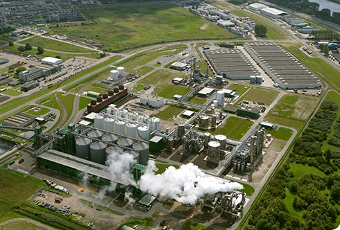 Abengoa's plant in Rotterdam