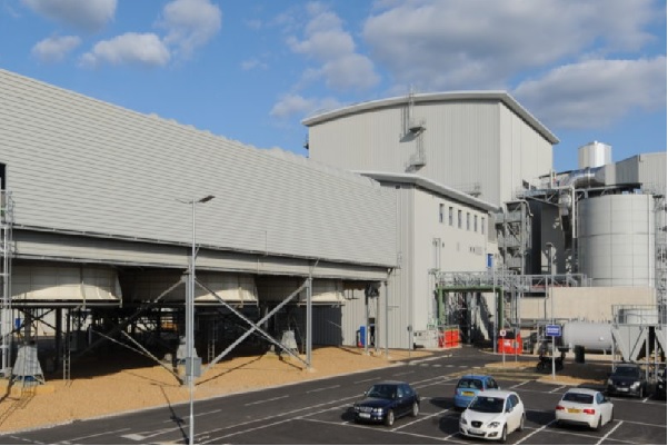 The Snetterton biomass-fired plant