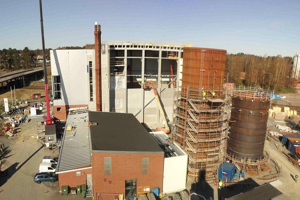 The Sweden-based EfW plant is under construction