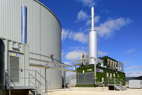 The biogas plant, image copyright Tamar Energy