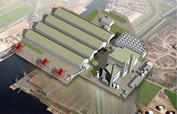An artist's impression of the facility