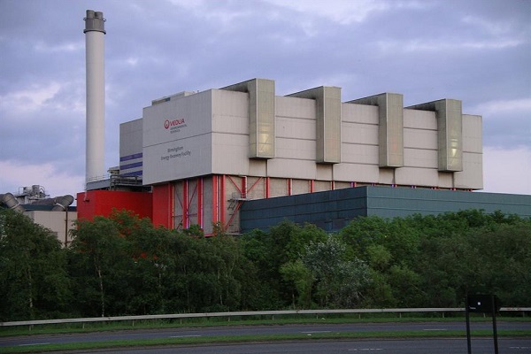 The Tyseley EfW plant, image credit wikipedia.org