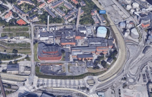 The power plant complex, image copyright google.co.uk