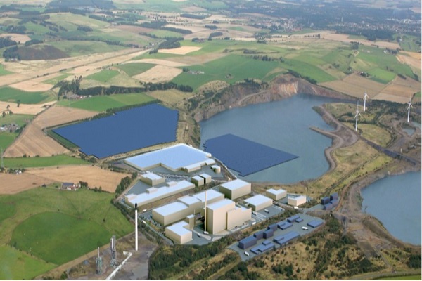 An artist's impression of the EfW plant