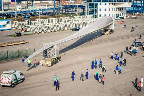 Prototypes for Mitsubishi's SeaAngel feature the world's second-longest blade (pic: Euros)