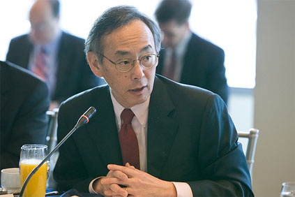 US energy secretary Steven Chu