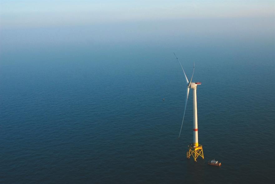 Alstom's 6MW Haliade turbine