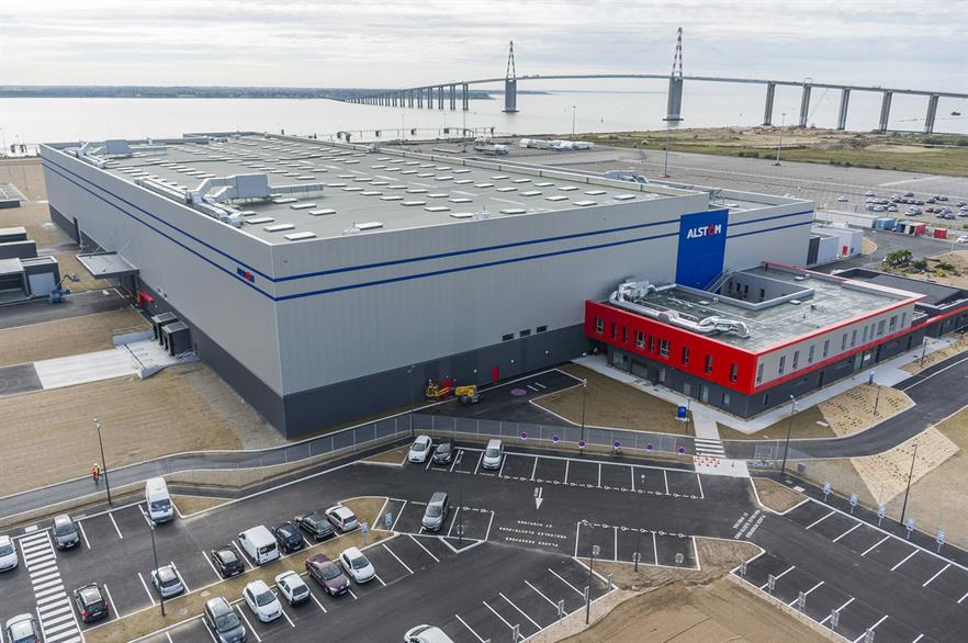 Alstom's new Haliade factory in Saint Nazaire, France 