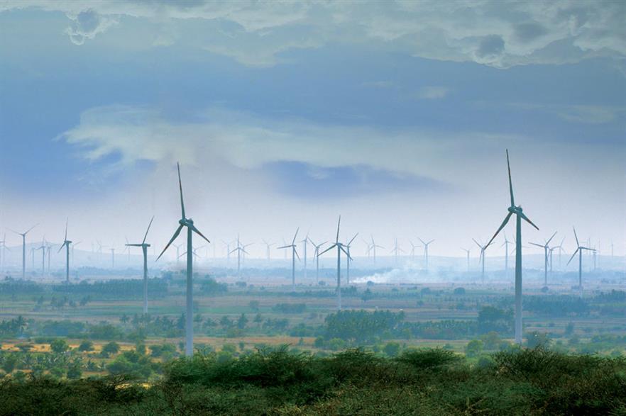 Hazy outlook… Energy demand in India is growing fast, but loss of incentives has slowed wind development (photo: ReGen Powertech)