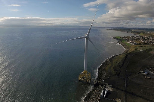 ORE Catapult's 7MW Levenmouth demonstration turbine in Fife, Scotland  