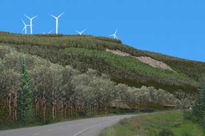 Wildmare wind farm... Innergex deal fell through