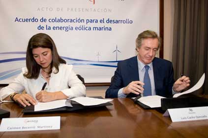 Acciona and Navantia sign the agreement in Puerto Real