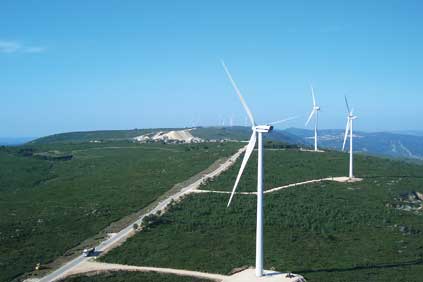 Wind farms such as the with projects such this project in Candeeiros, north of Lisbon