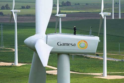 The Gamea G80 2MW turbine will be used on the Cerro de Hula project 