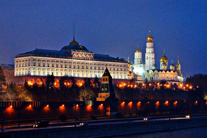 The Kremlin... Russia is seeking to increase its wind power generating capacity