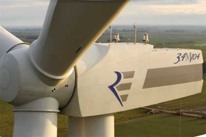 Repower's M104 3.4MW turbine is part of the Juwi deal