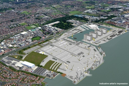 Siemens' proposed wind turbine factory at Hull
