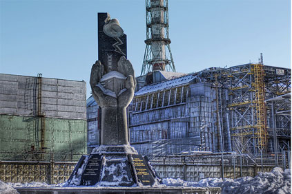 Germany's nuclear phase-out law was partly driven by the1986 Chernobyl disaster (above)